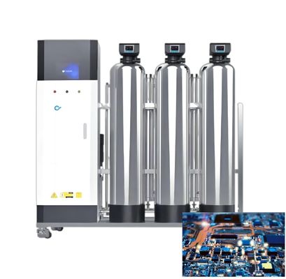 Elektronik Endüstrisi Su Temizleme Ekipmanı 300L/H 1500L/H