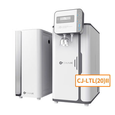 İyi fiyat Özel 20L/H Hastane Laboratuvar DI Su Sistemi TOC Laboratuvar Su Deionizer DI Tipi çevrimiçi